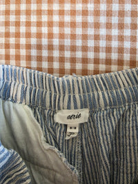 Aerie Striped Wide Leg Pants (M)