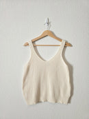 John + Jenn Cotton Knit Tank (M)