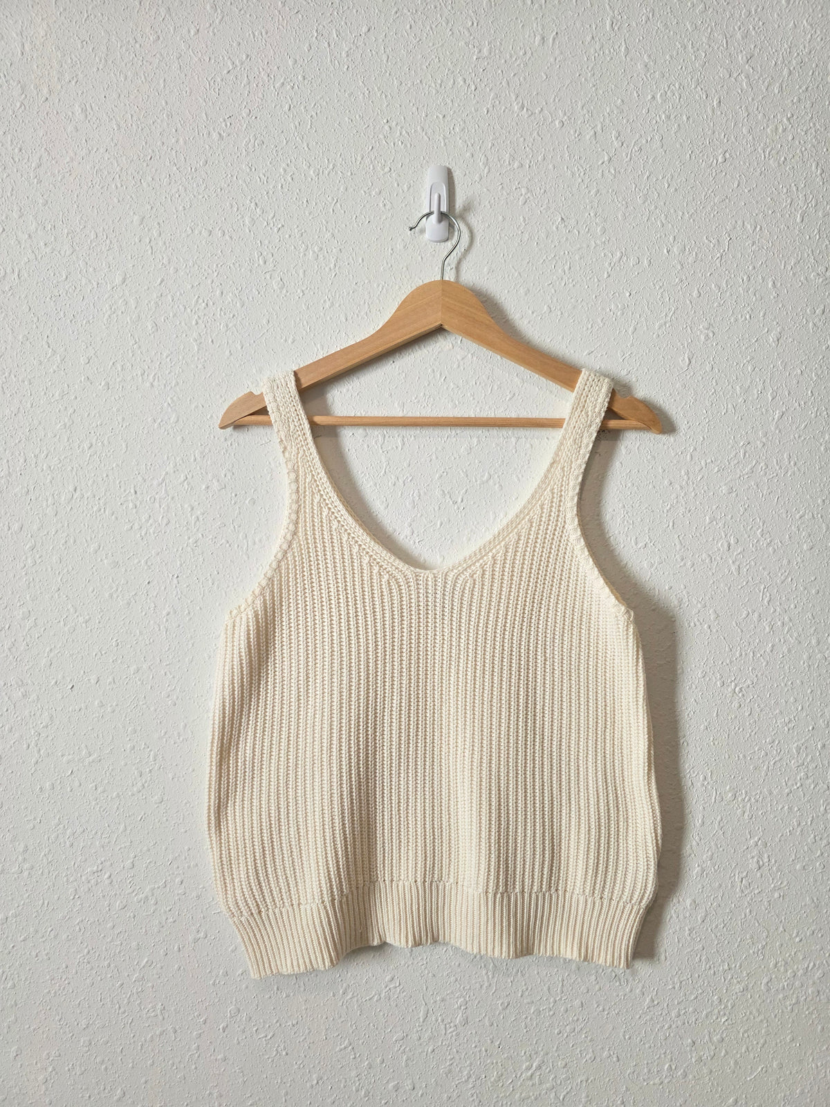 John + Jenn Cotton Knit Tank (M)
