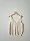 John + Jenn Cotton Knit Tank (M)