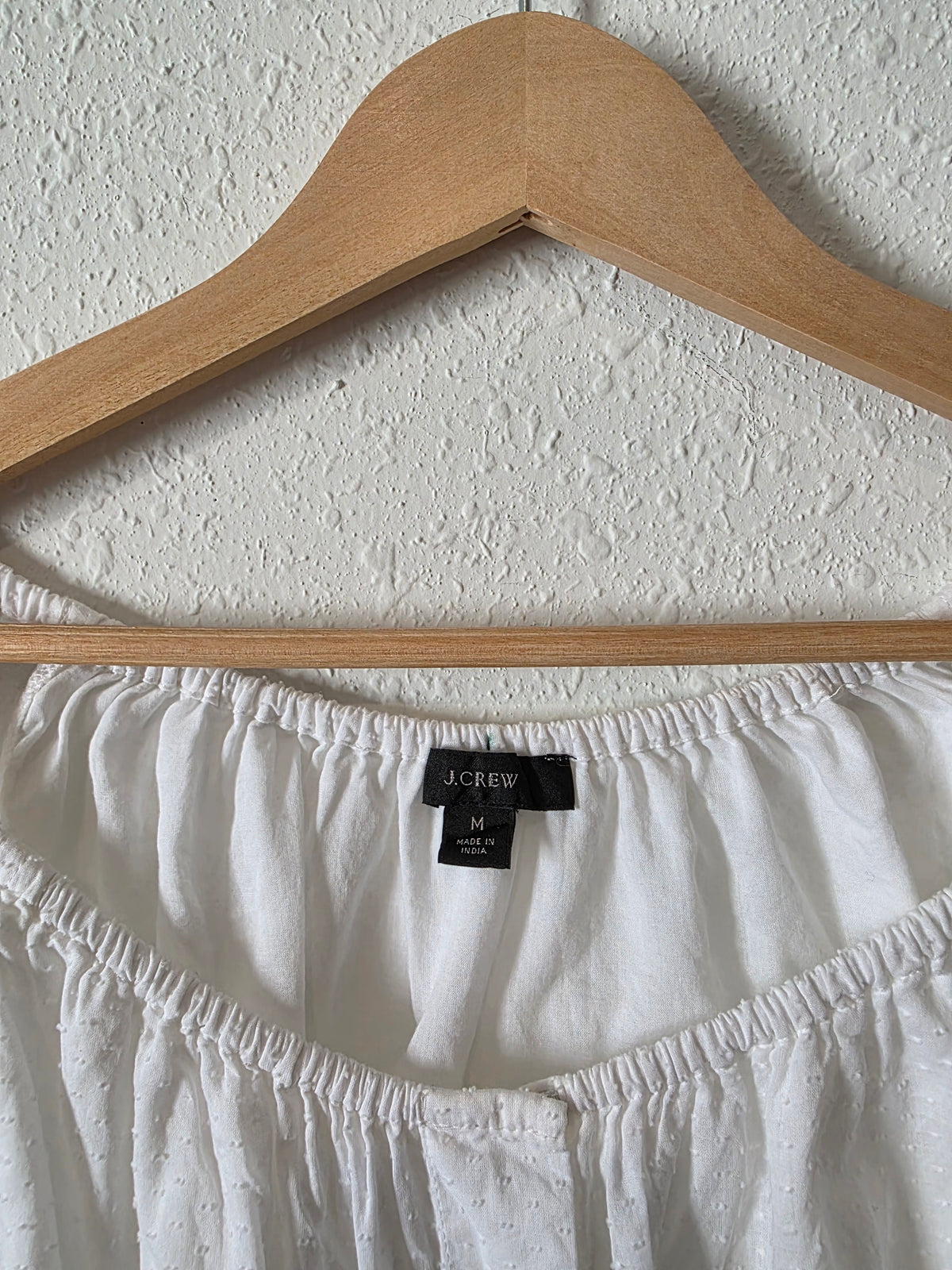 J.Crew Textured Cotton Top (M)