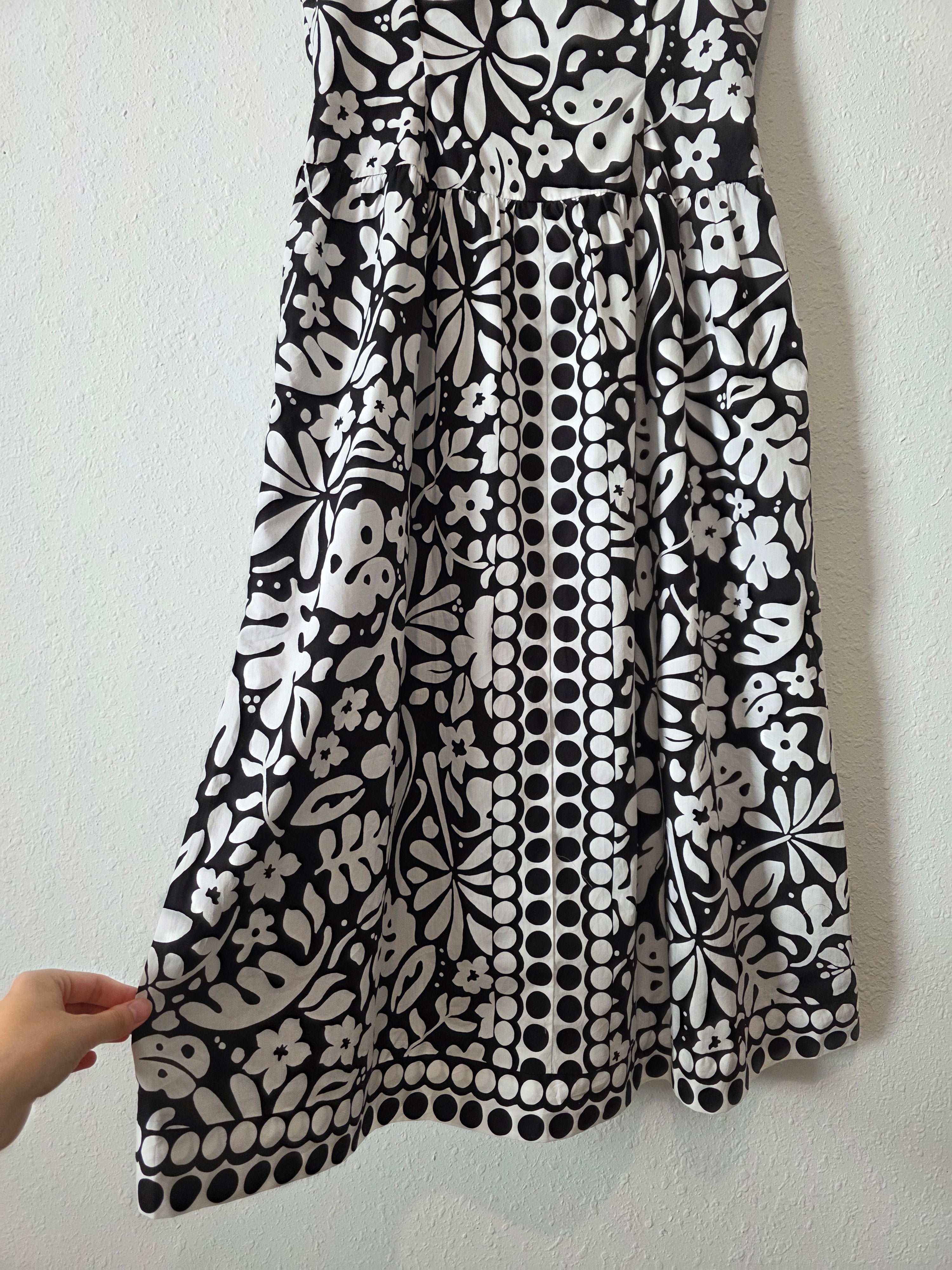 Avara Floral Midi Dress (M)