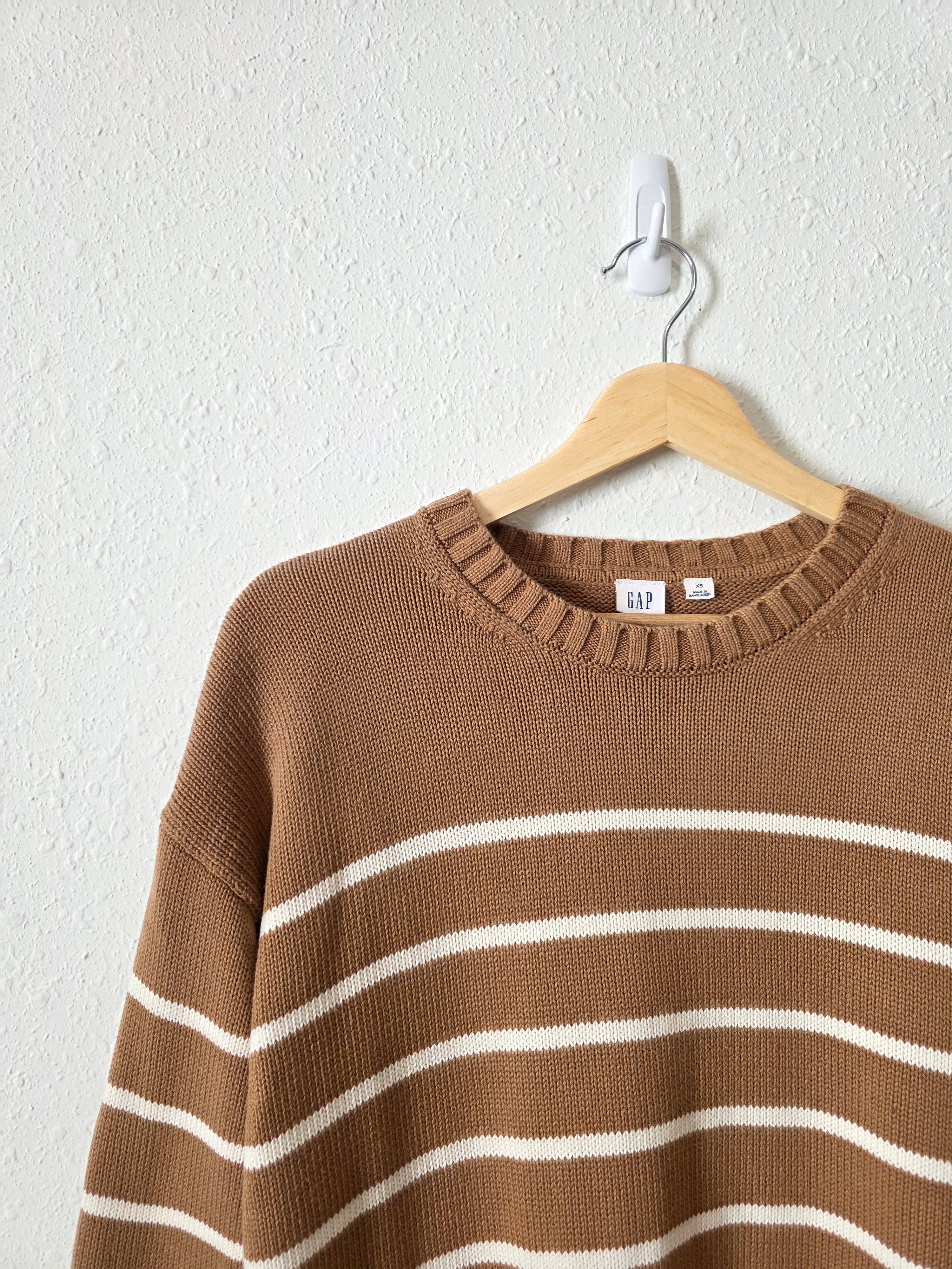 Gap Striped Cotton Sweater (XS)