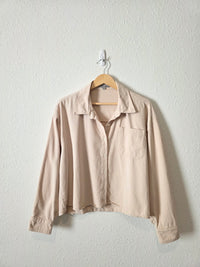 Oversized Button Up Shirt (S)