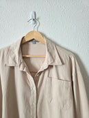 Oversized Button Up Shirt (S)