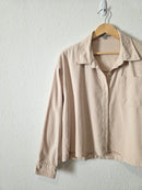 Oversized Button Up Shirt (S)
