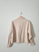 Oversized Button Up Shirt (S)