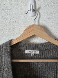 Madewell Cropped Knit Vest (L)