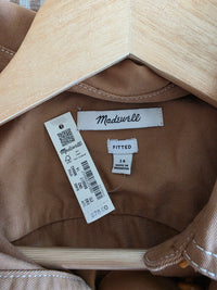 NEW Madewell Cotton Button Up Shirt (14)