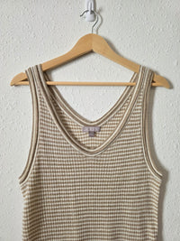 J.Crew Merino Linen Blend Knit Tank (XL)