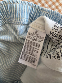 Gap Striped Horseshoe Easy Jeans (XS)