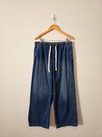 Gap Wide Leg Drawstring Jeans (L)