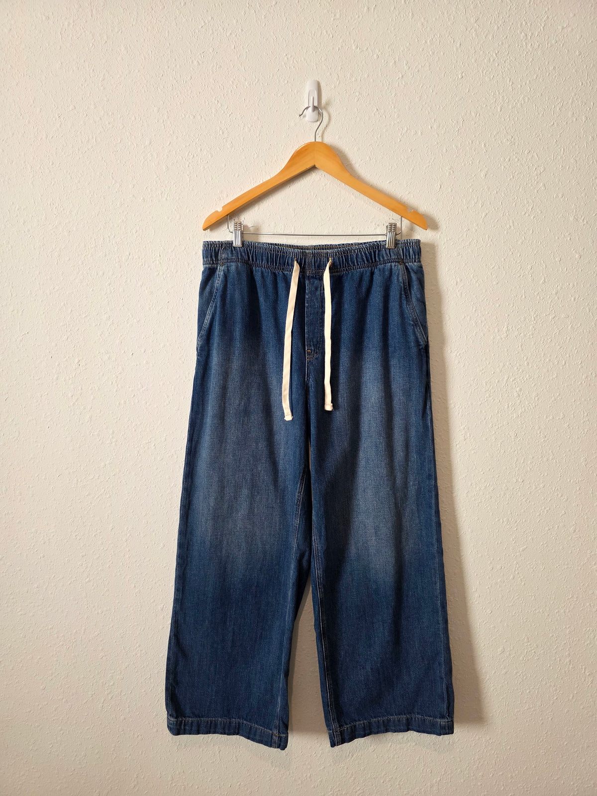 Gap Wide Leg Drawstring Jeans (L)