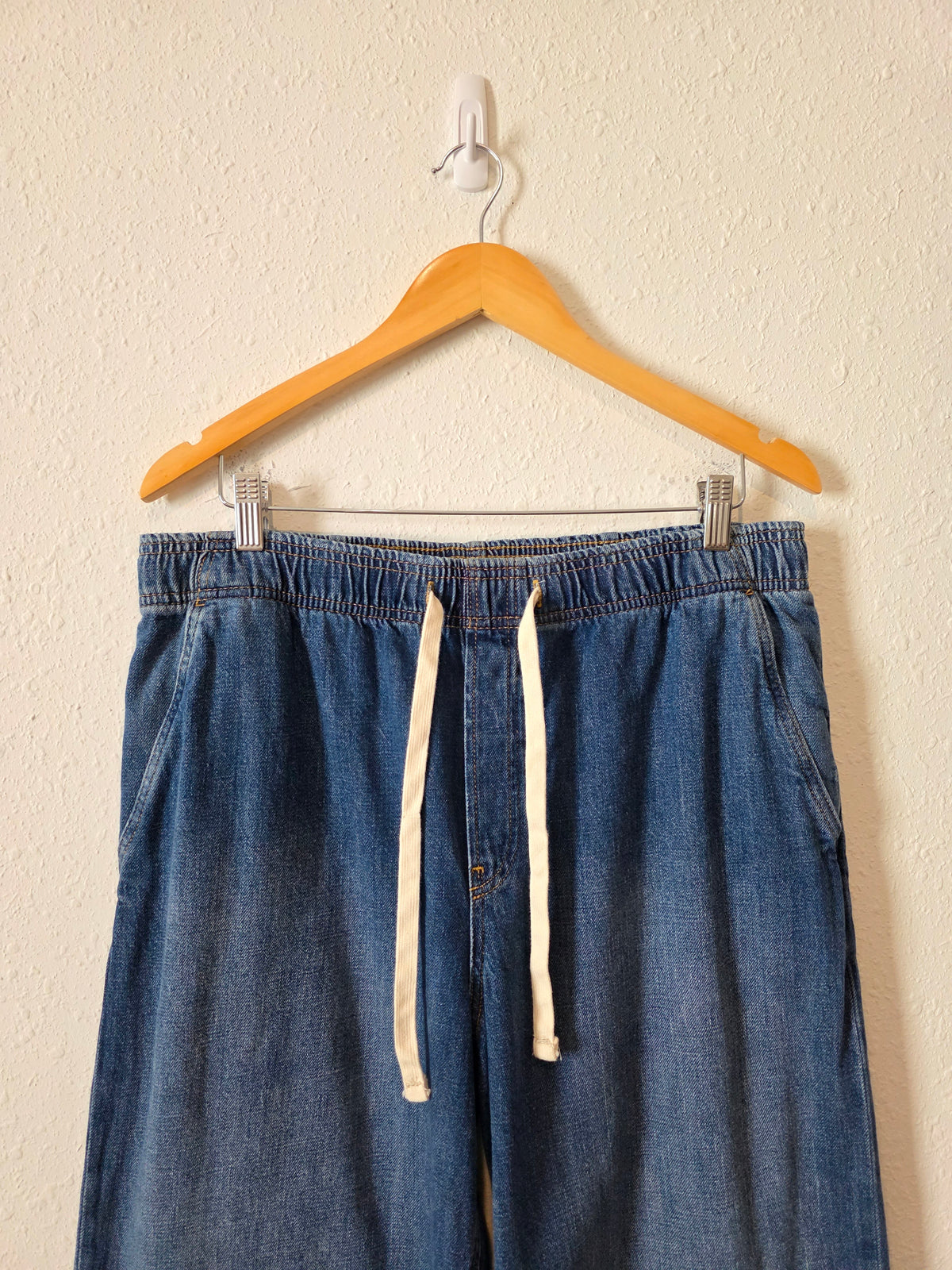 Gap Wide Leg Drawstring Jeans (L)