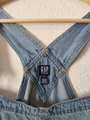 Gap Light Wash Denim Shortalls (XXL)
