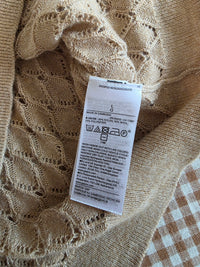 Gap Pointelle Wool Blend Knit Top (L)