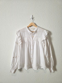 Puff Sleeve Cottage Blouse (XS/S)