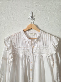 Puff Sleeve Cottage Blouse (XS/S)