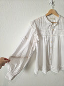 Puff Sleeve Cottage Blouse (XS/S)