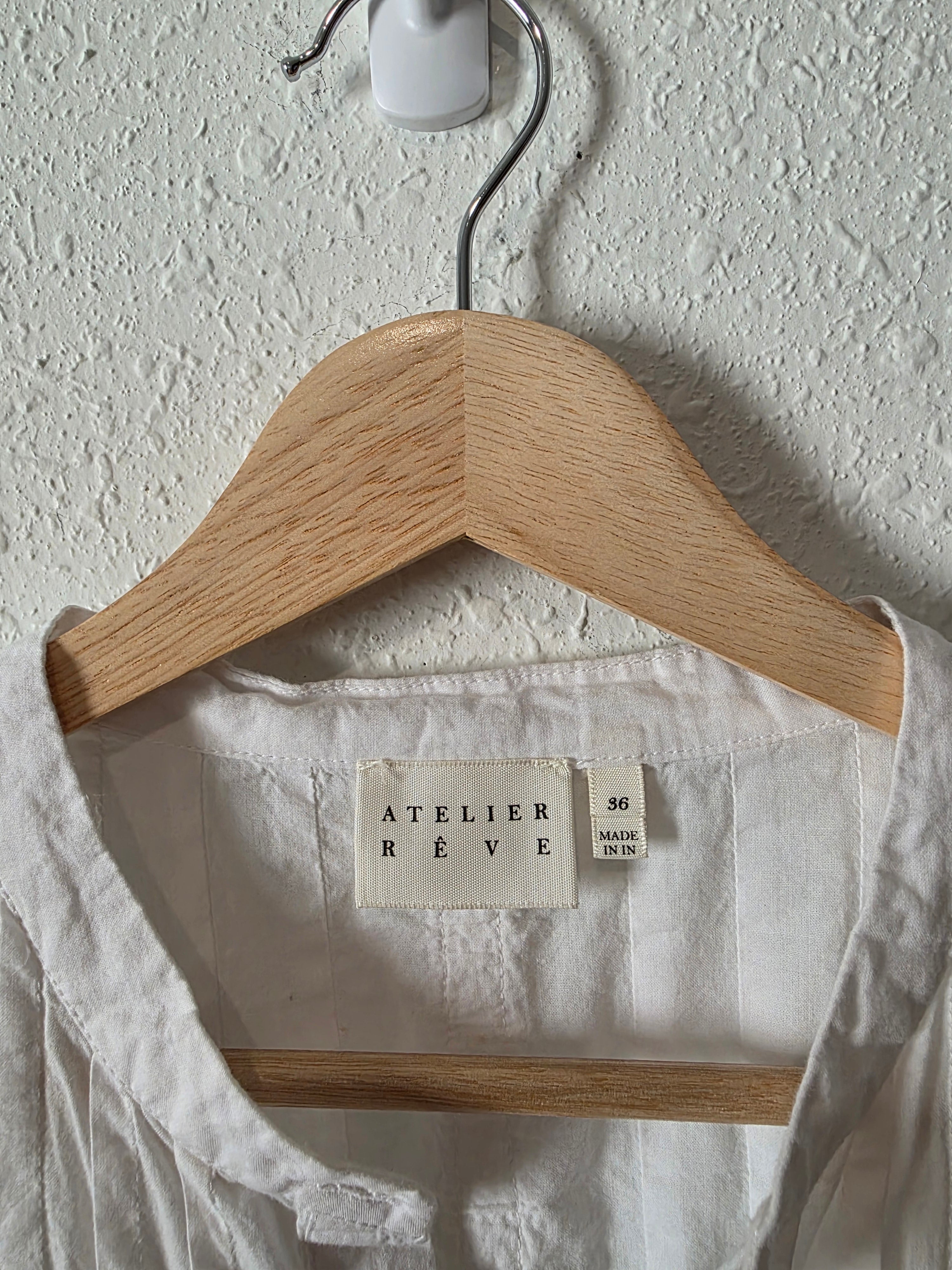 Puff Sleeve Cottage Blouse (XS/S)