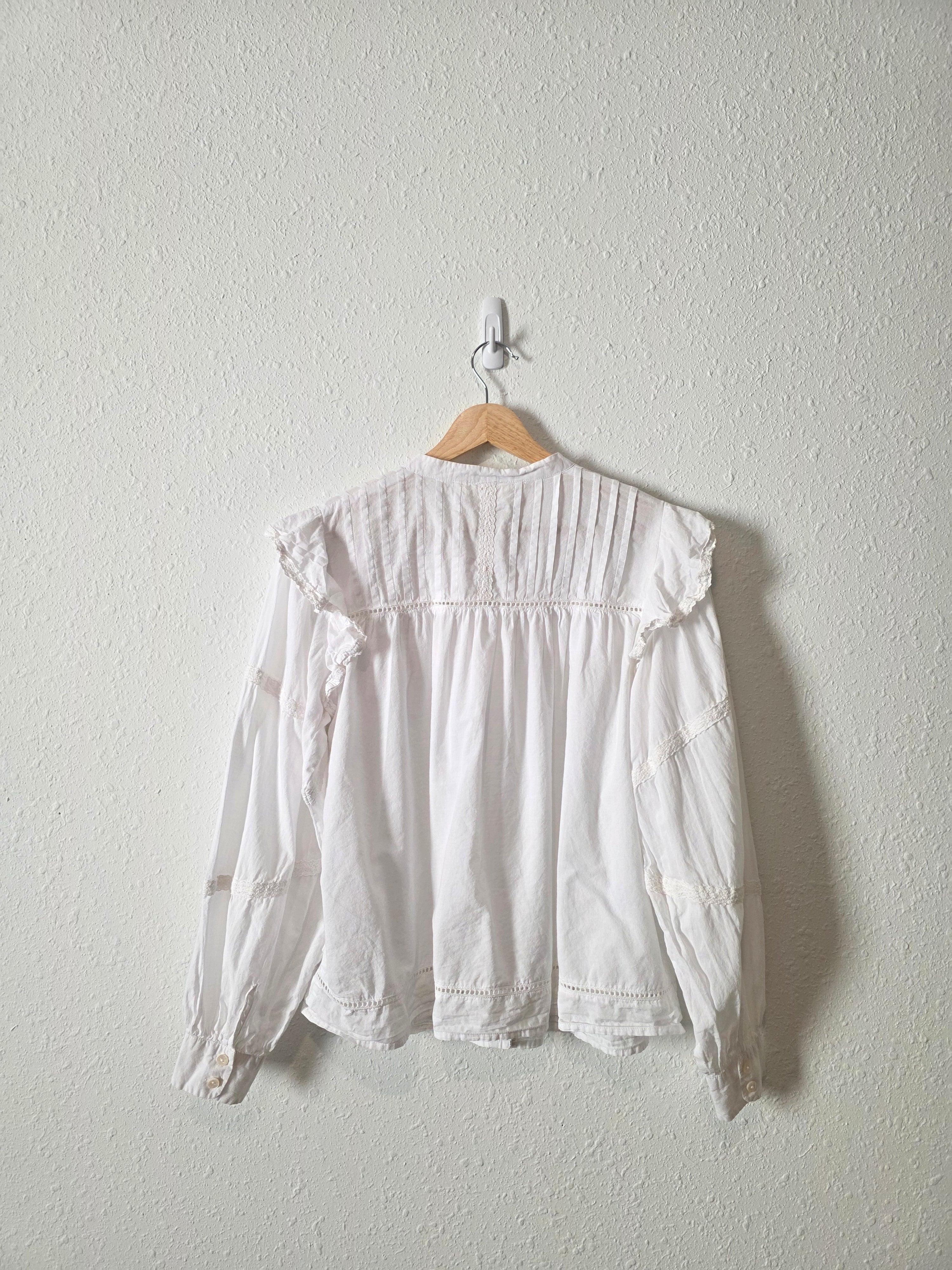 Puff Sleeve Cottage Blouse (XS/S)