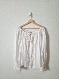 Cleobella Embroidered Organic Cotton Top (S)