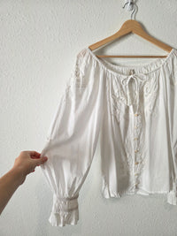 Cleobella Embroidered Organic Cotton Top (S)