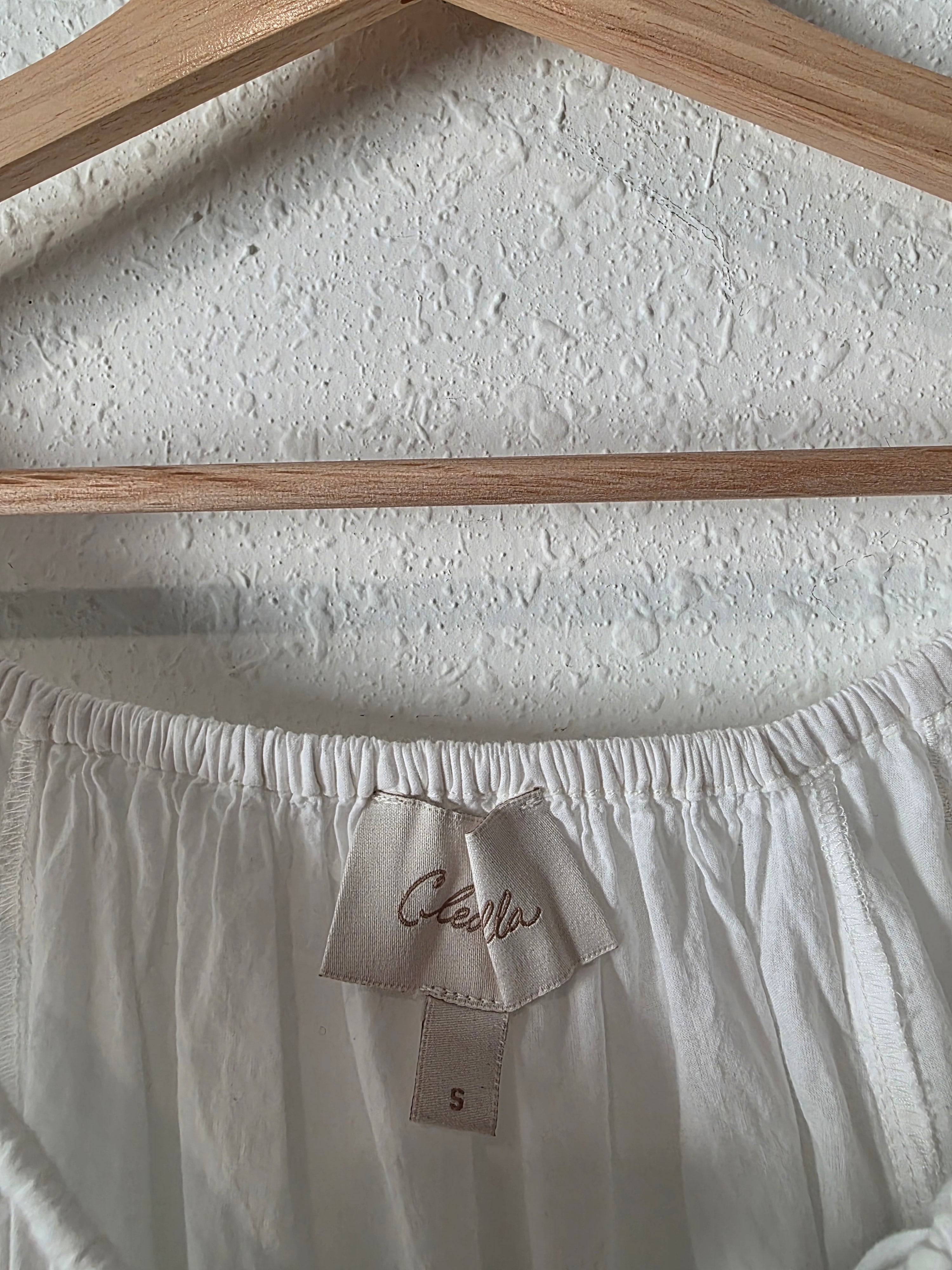Cleobella Embroidered Organic Cotton Top (S)