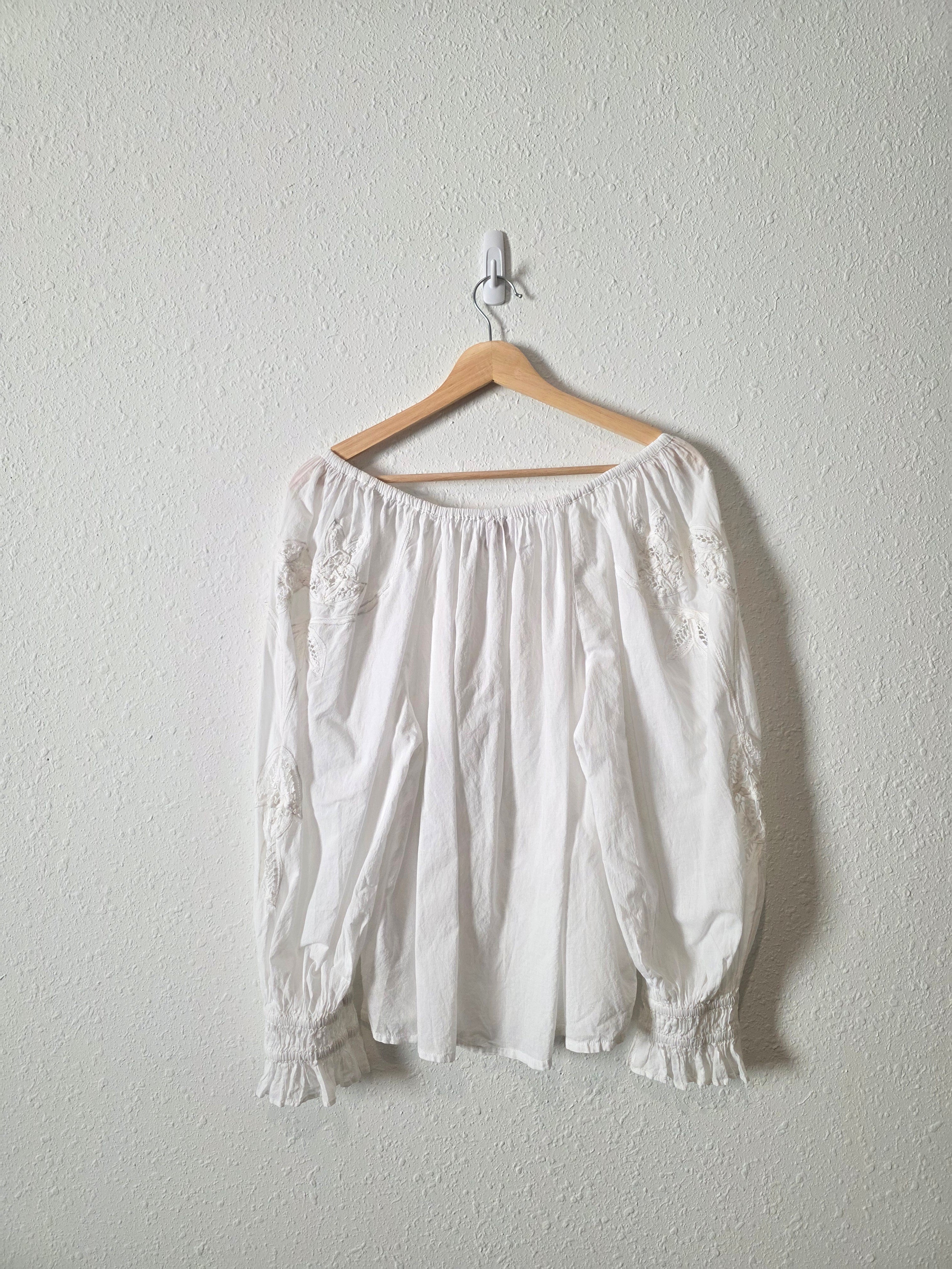 Cleobella Embroidered Organic Cotton Top (S)