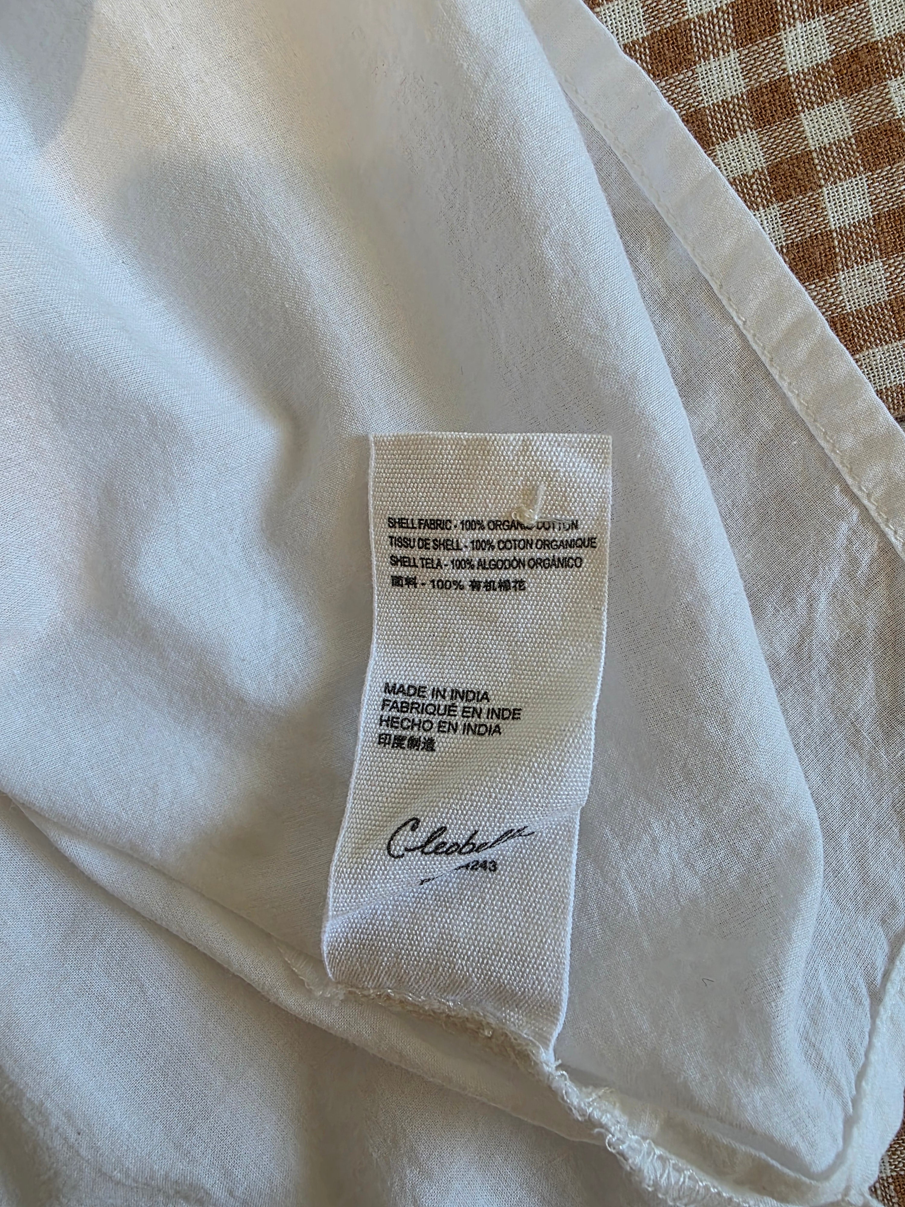 Cleobella Embroidered Organic Cotton Top (S)