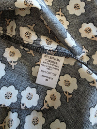 Entro Floral Collared Top (S)