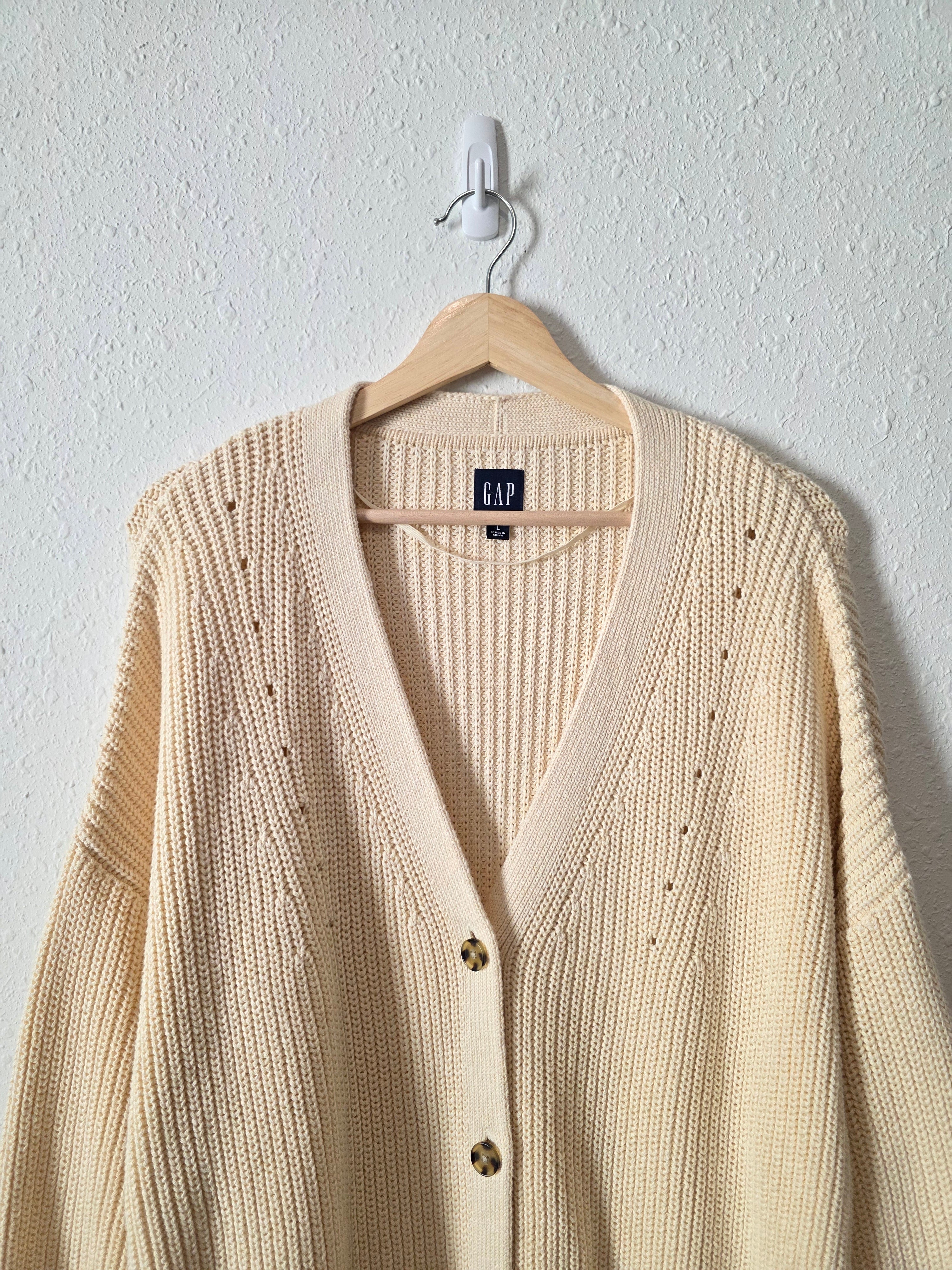 Gap Oversized Cotton Cardigan (L)