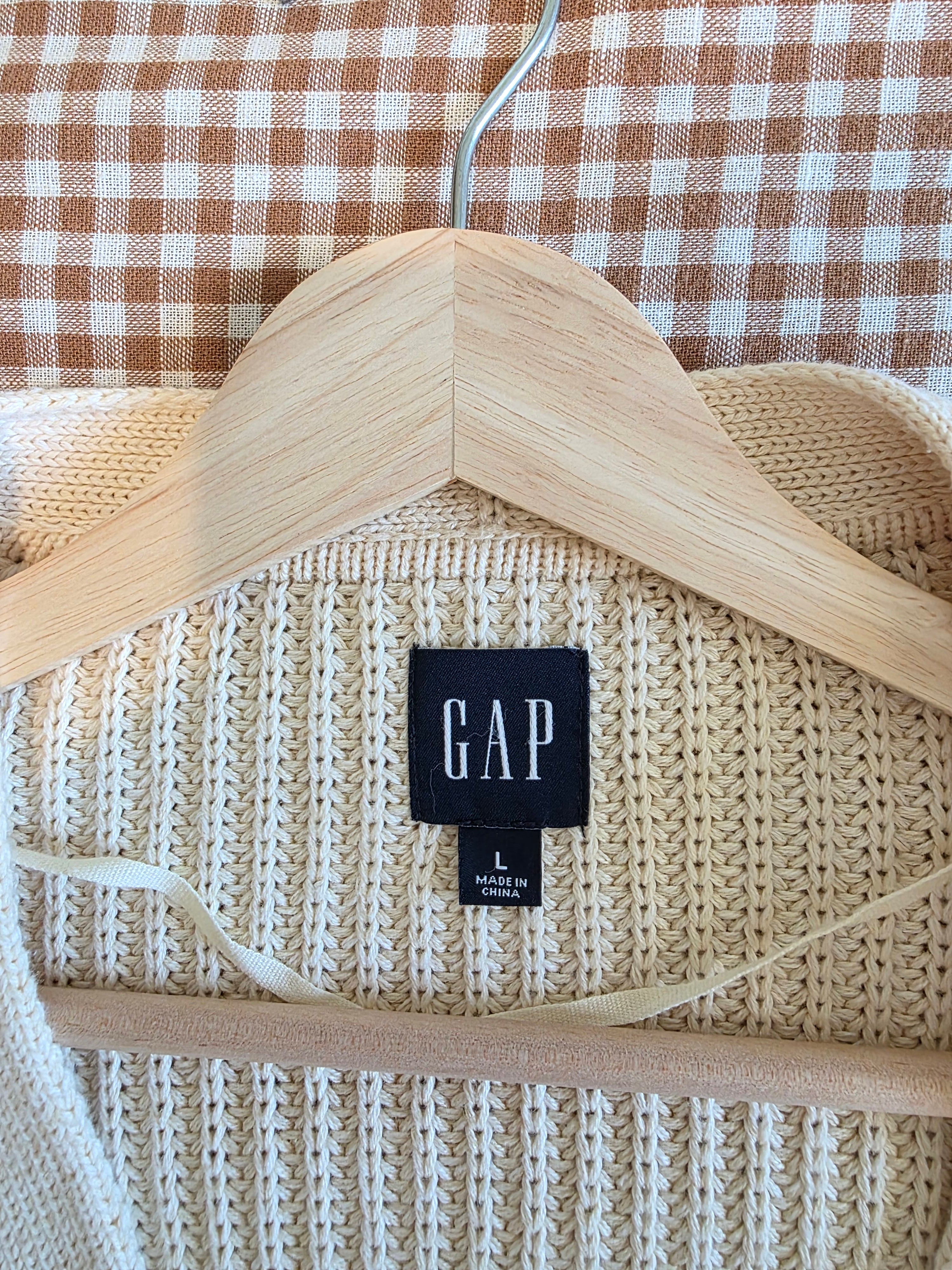 Gap Oversized Cotton Cardigan (L)