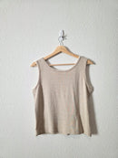 Vintage Floral Beaded Tank (MP)