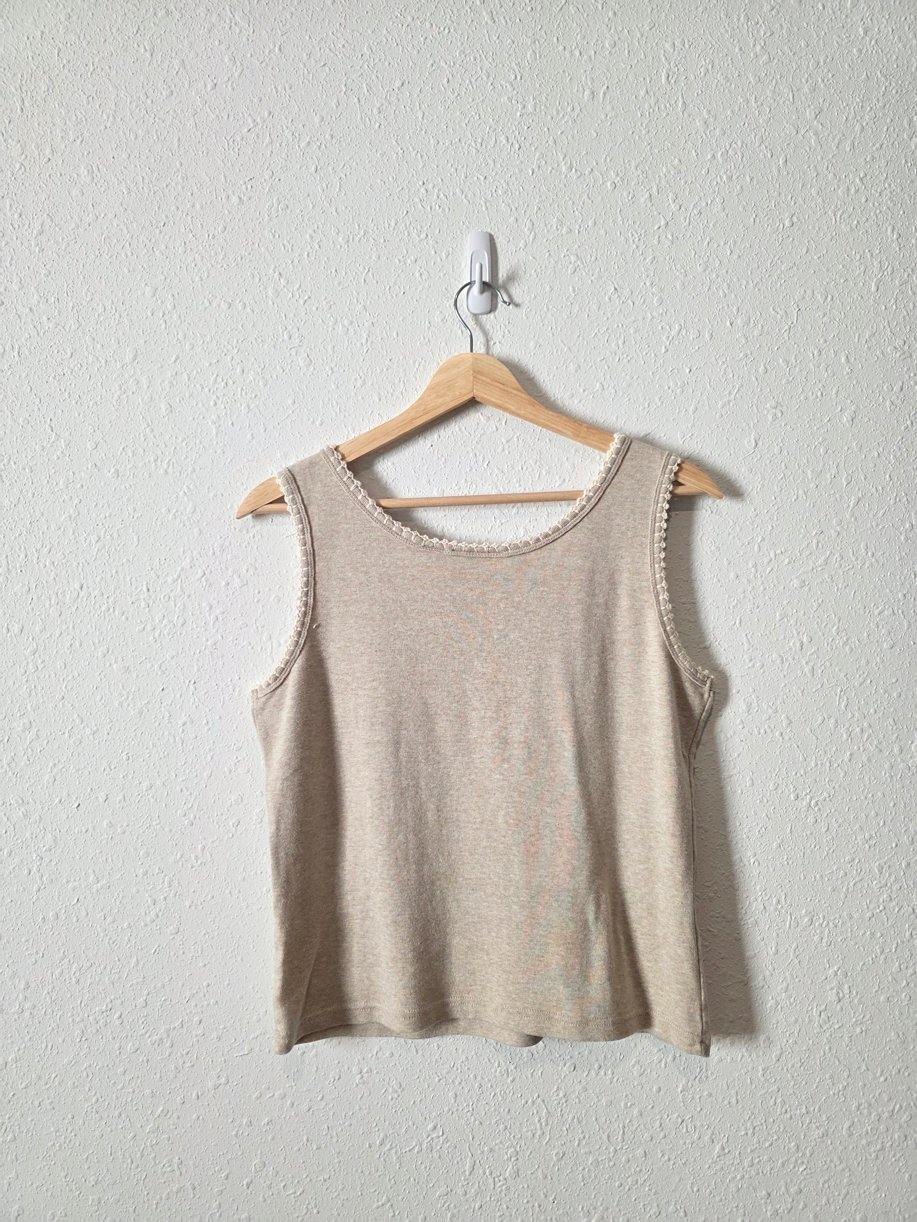 Vintage Floral Beaded Tank (MP)