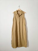Faherty Linen Midi Dress (M)
