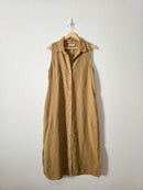 Faherty Linen Midi Dress (M)