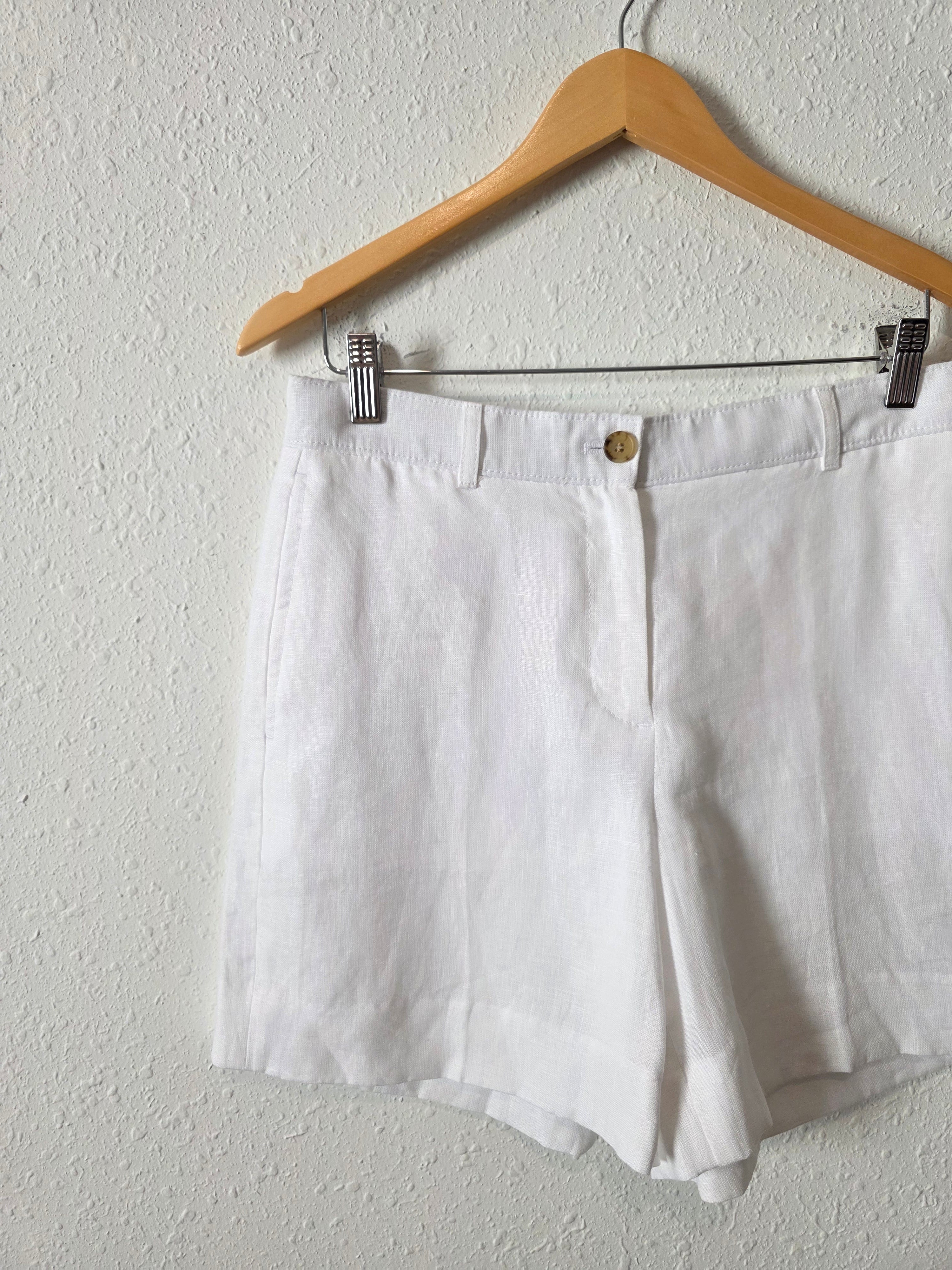 J.Crew Relaxed Linen Shorts (S)