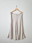 Banana Republic Linen Blend Wide Leg Pants (M)