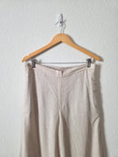 Banana Republic Linen Blend Wide Leg Pants (M)