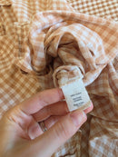 Madewell Gingham Button Up Top (M)