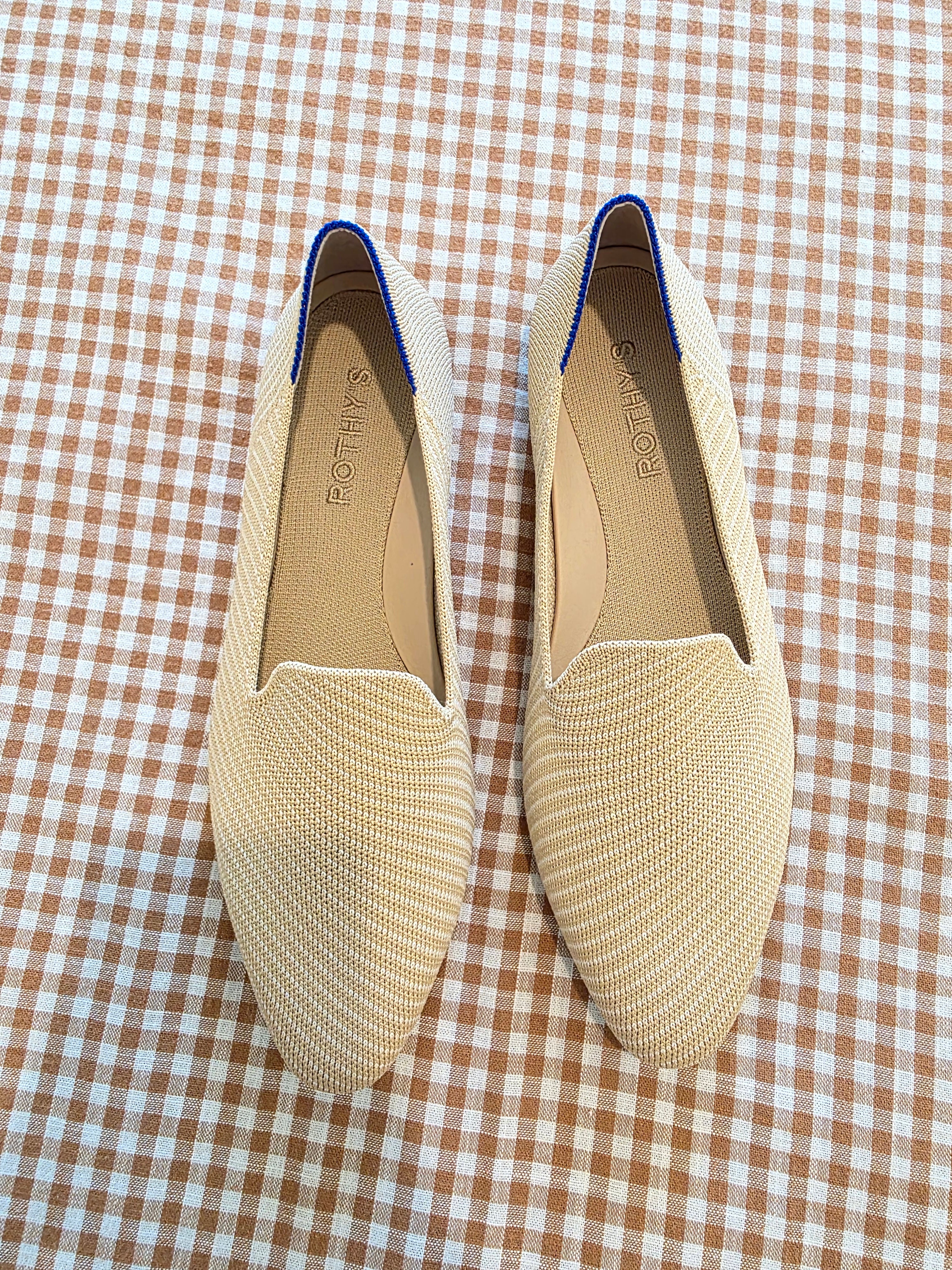 Rothys Almond Woven Loafer (8)