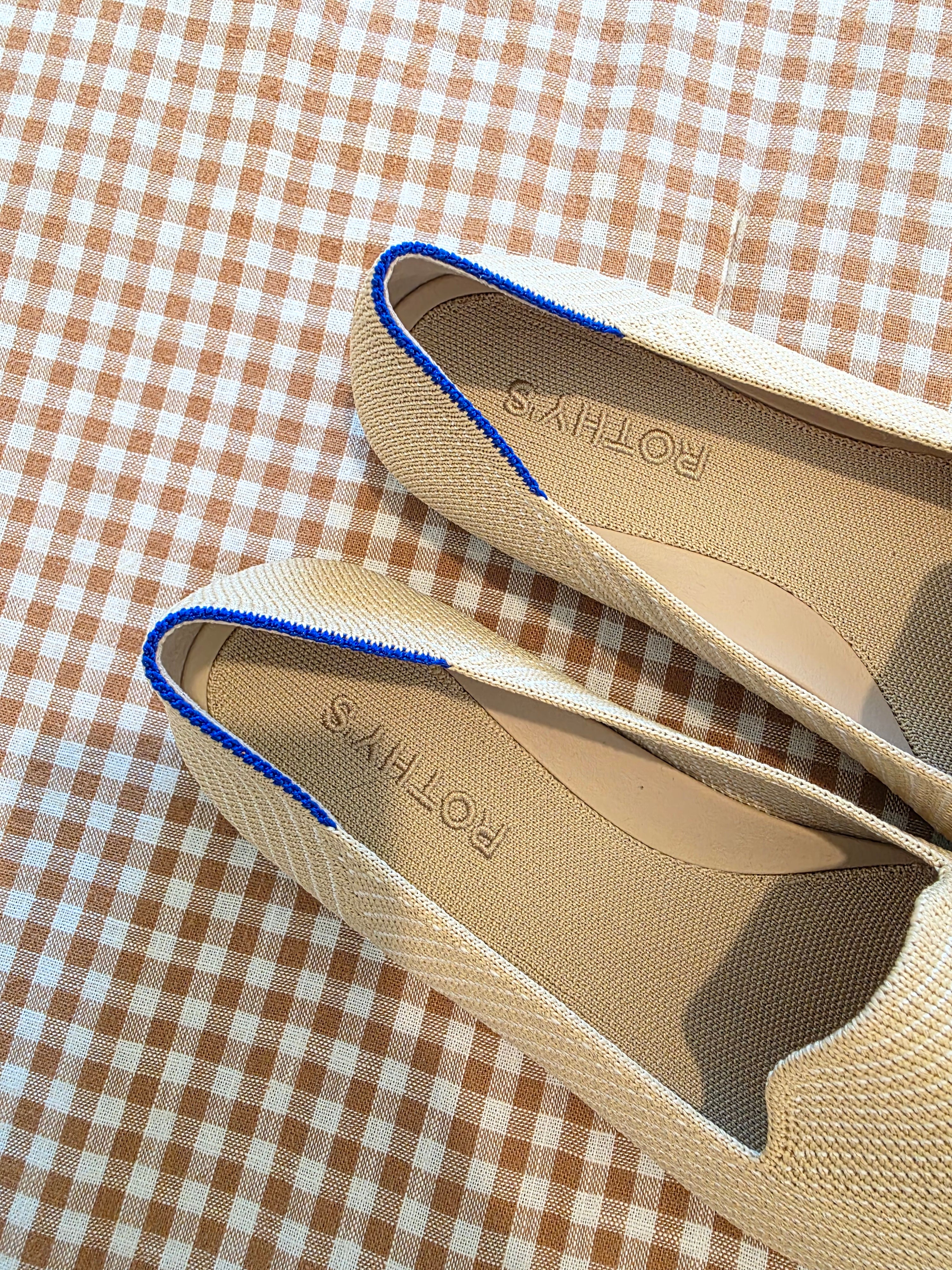 Rothys Almond Woven Loafer (8)