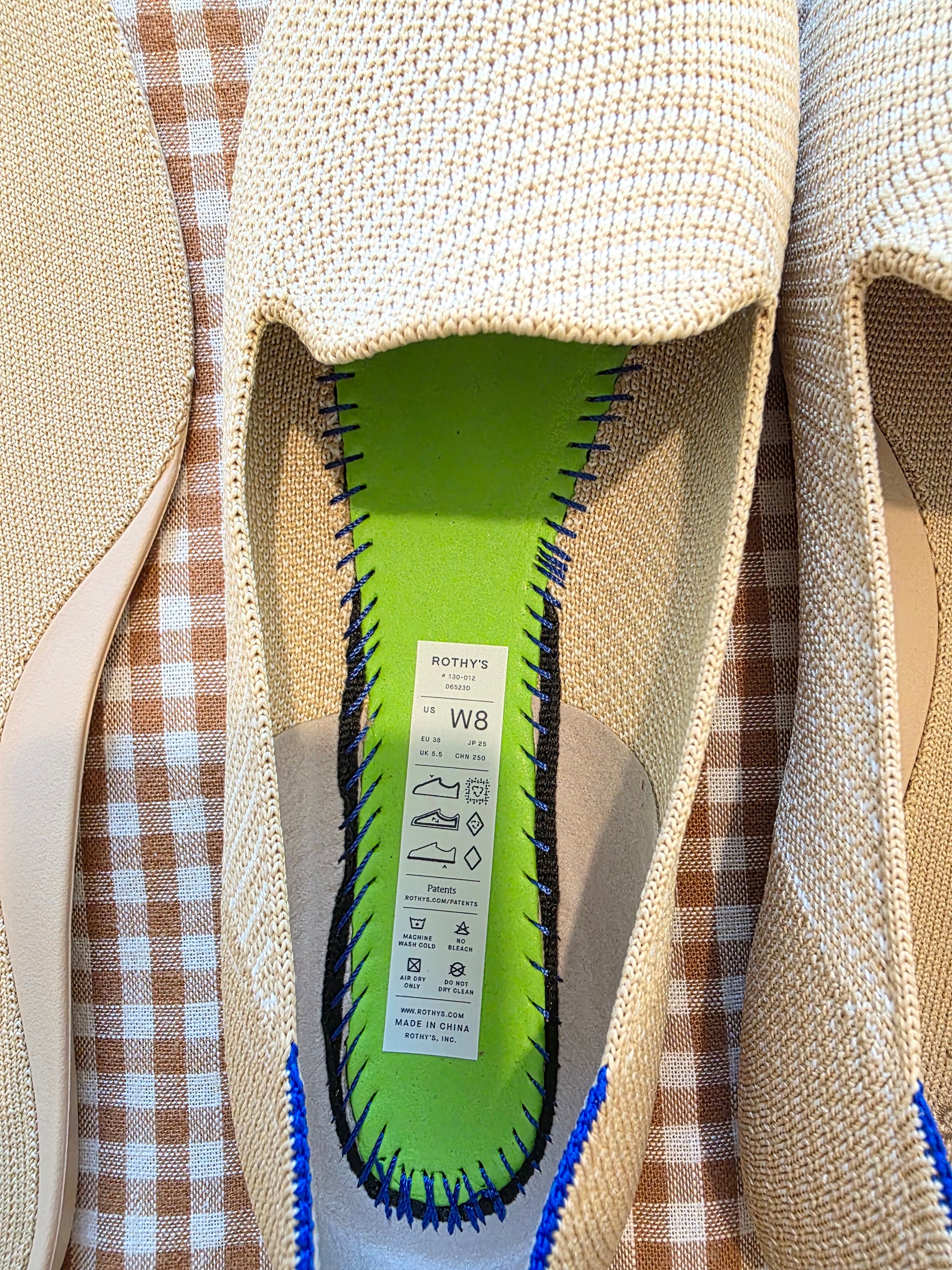 Rothys Almond Woven Loafer (8)