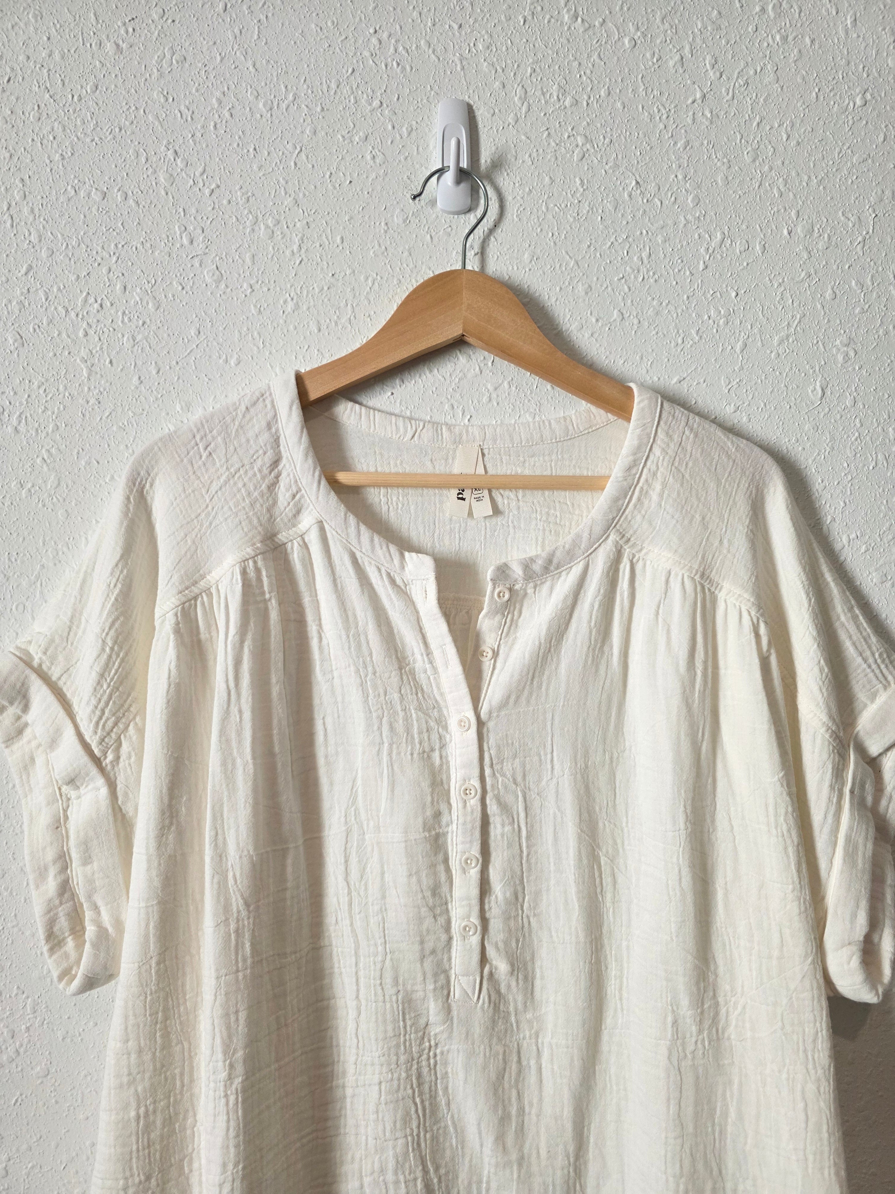 Pact Organic Cotton Gauze Top (XL)