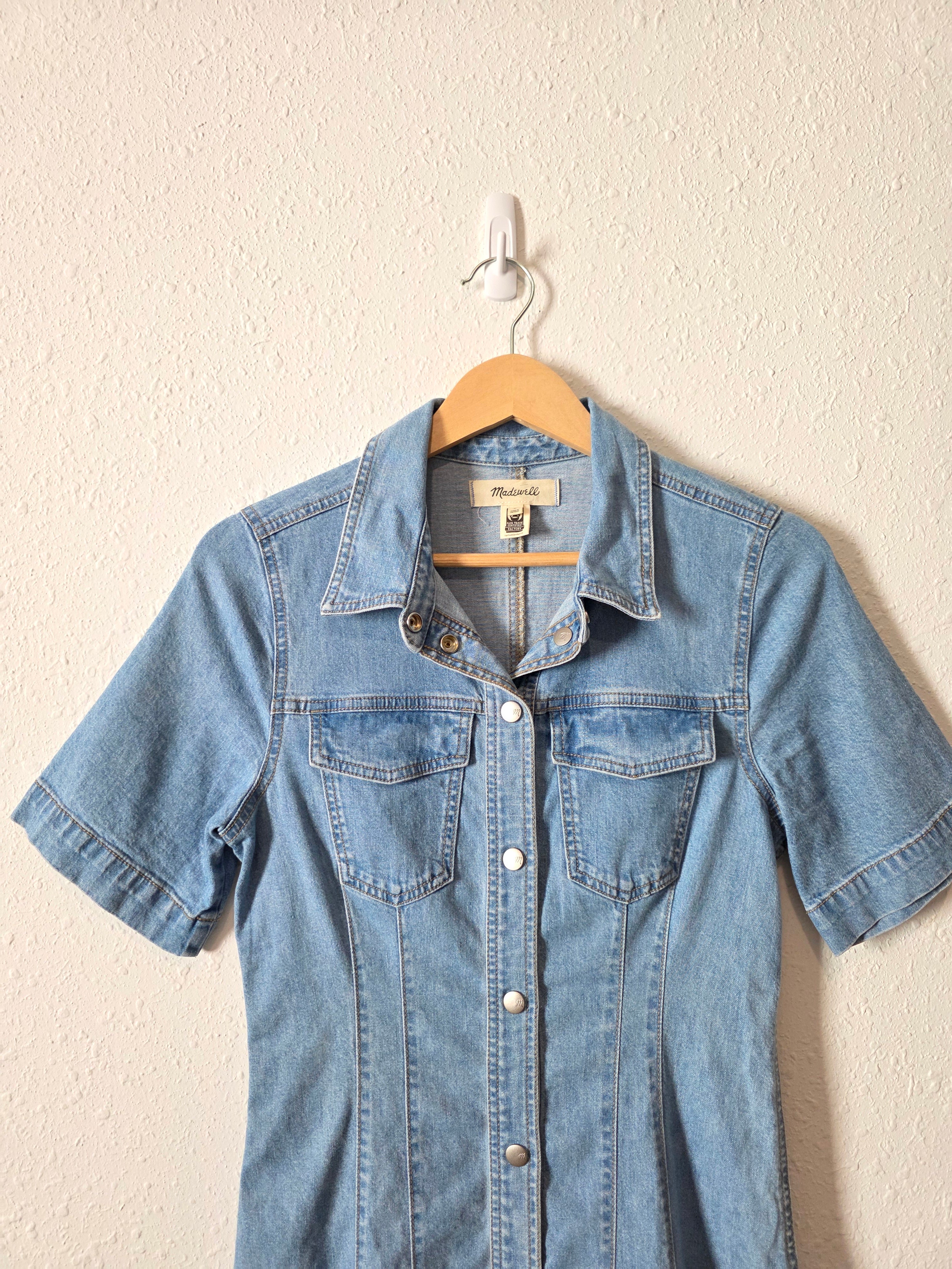 Madewell Denim Mini Dress (0)