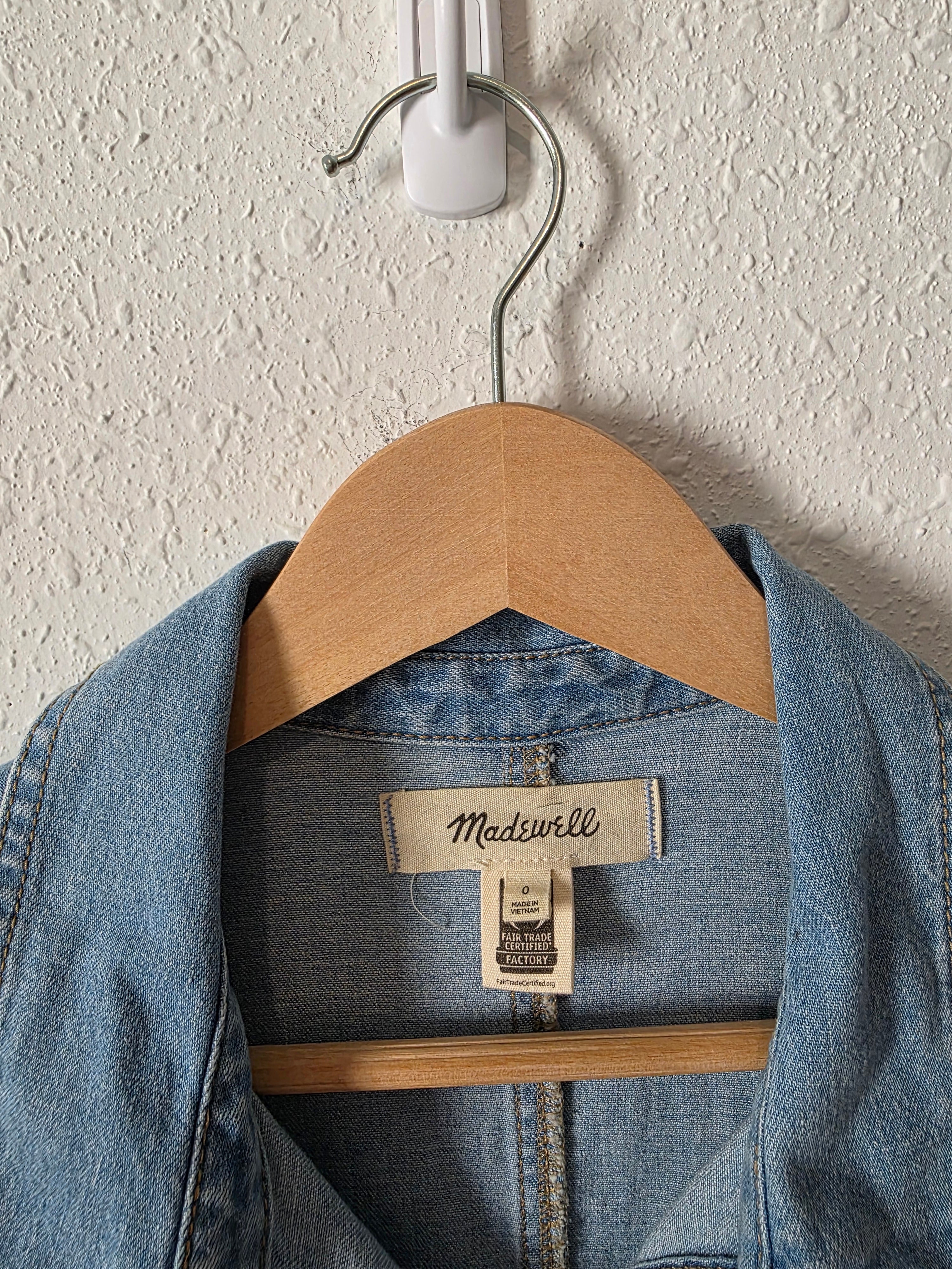 Madewell Denim Mini Dress (0)
