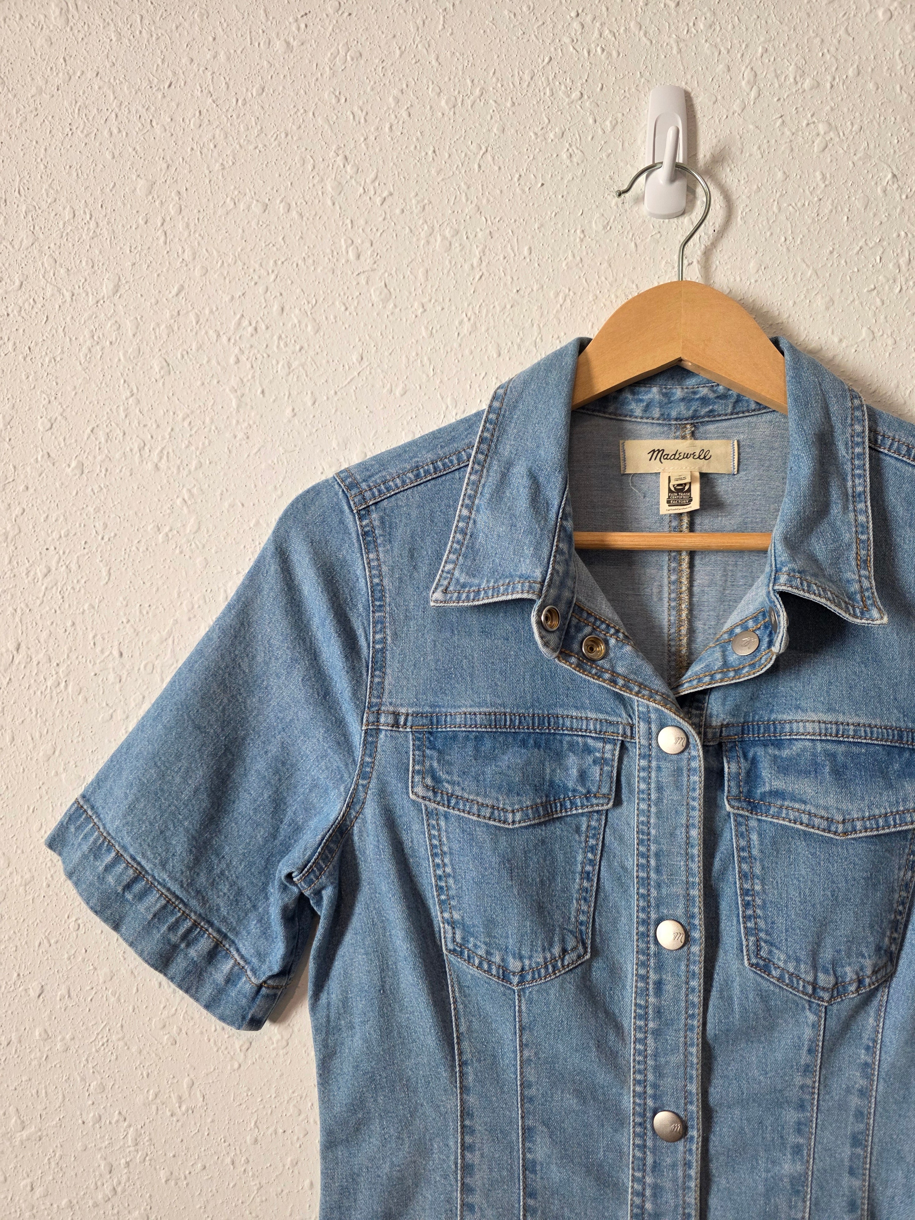 Madewell Denim Mini Dress (0)