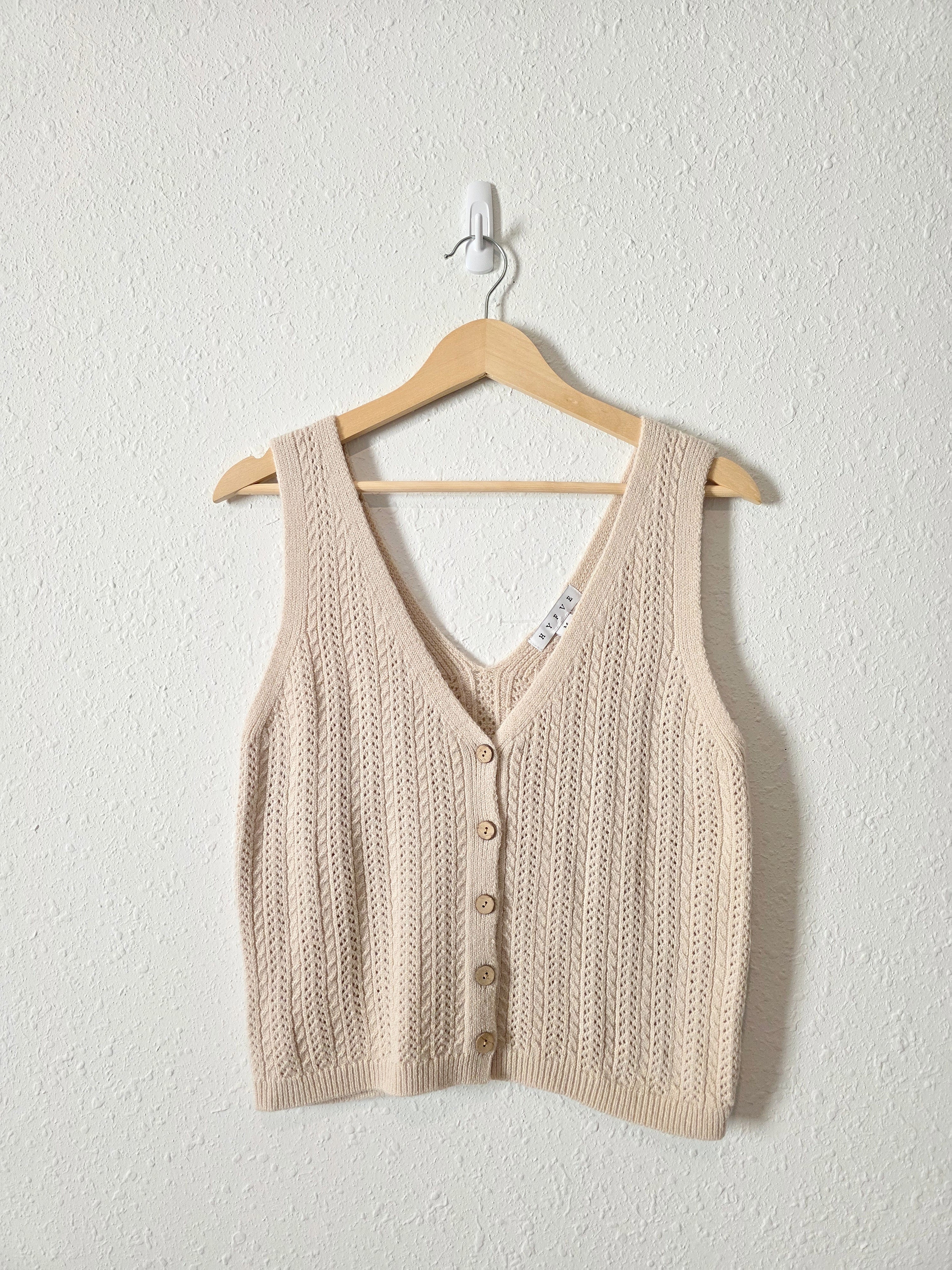 Hyfve Textured Knit Tank (M)