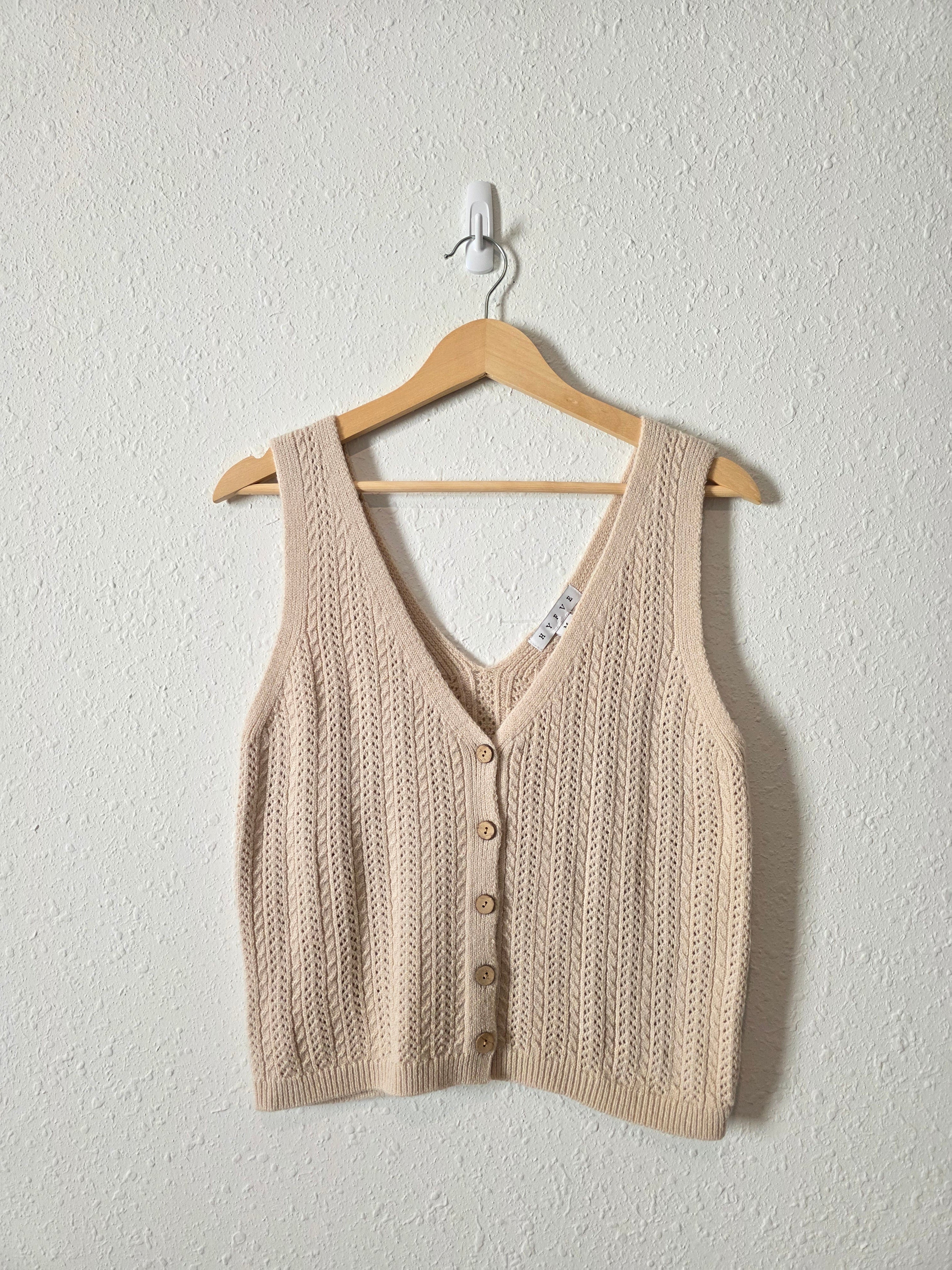 Hyfve Textured Knit Tank (M)